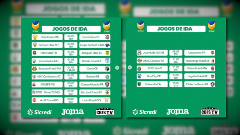Estão agendados os confrontos da primeira fase da Copa do Brasil - X1