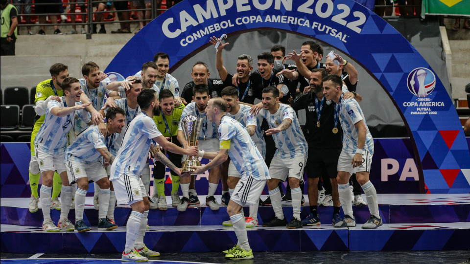 Argentina é campeã da Copa América de Futsal X1 Futsal