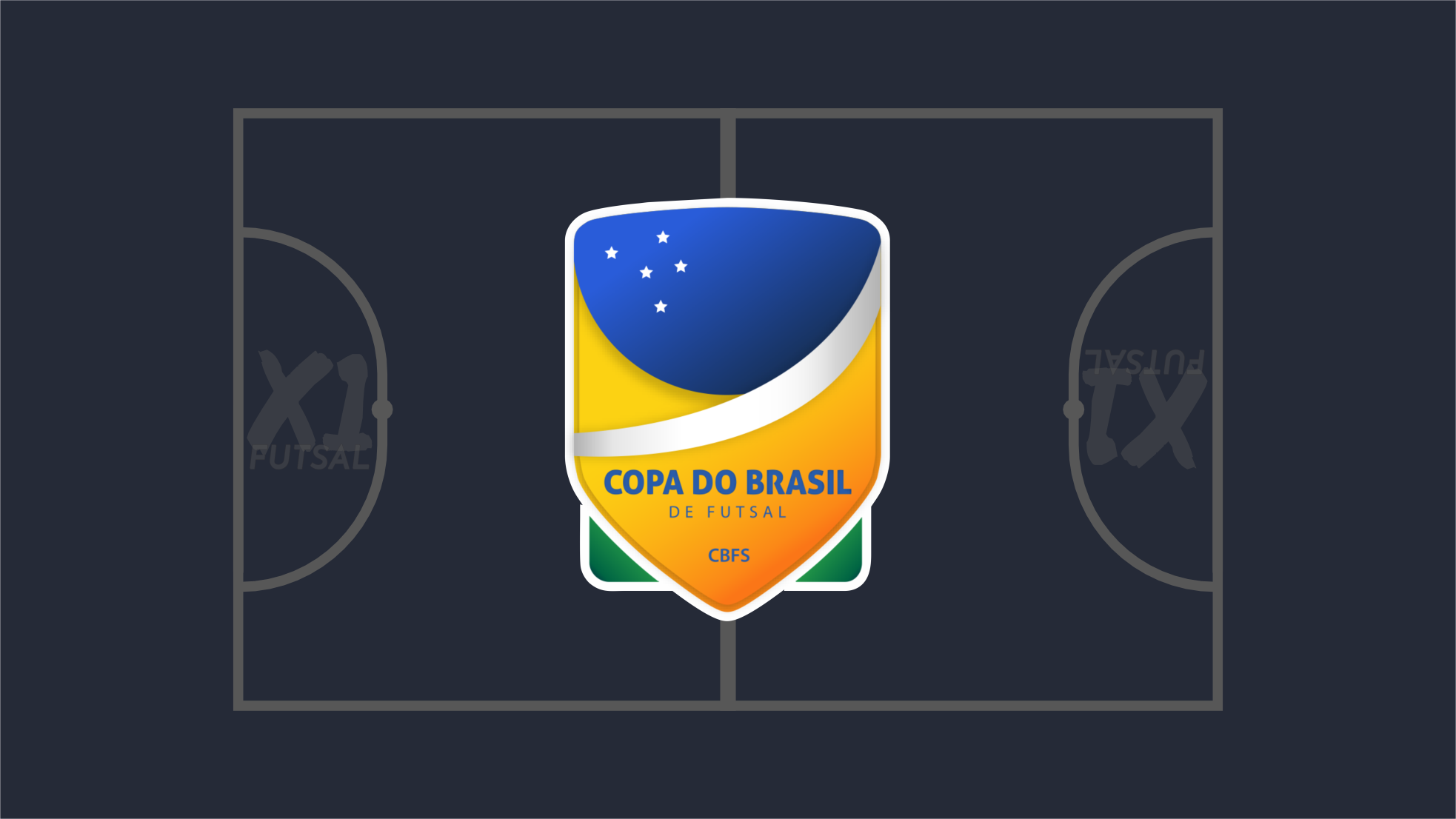 Definidos os confrontos da segunda fase da Copa do Brasil de Futsal