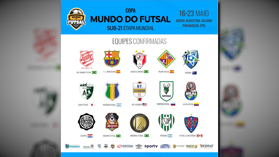 Cobertura BR FUTSAL ®️ Copa Mundo do Futsal Feminina (Etapa Mundial) e