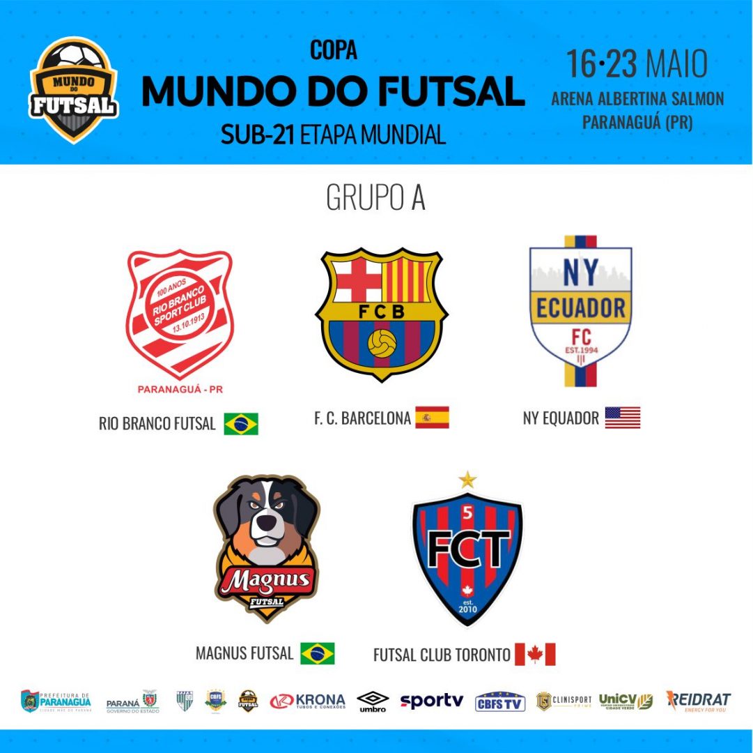 Prefeitura de Paranaguá - FC Barcelona é bicampeão da Copa Mundo do Futsal  Sub-21 Etapa Mundial