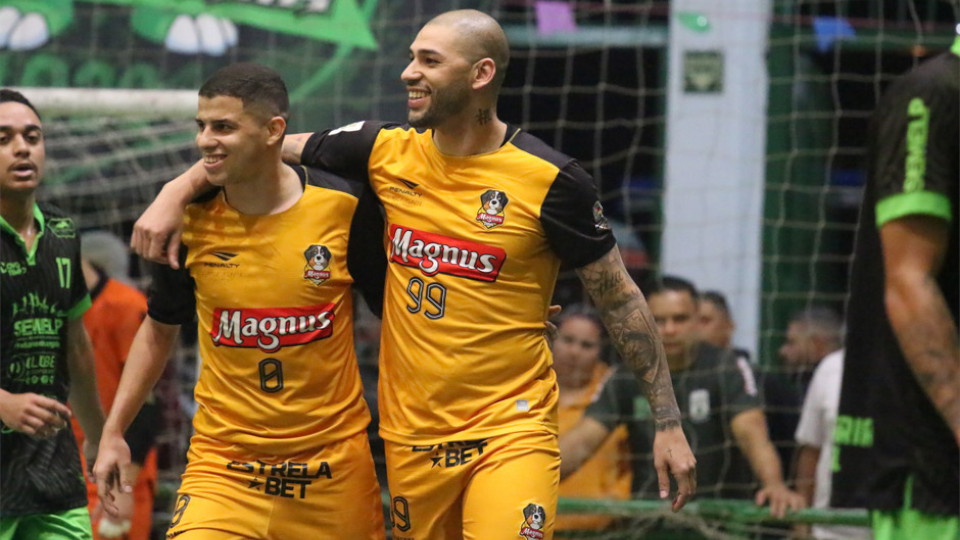 Magnum x Coleguium-57, Foto das quartas de final do futsal …